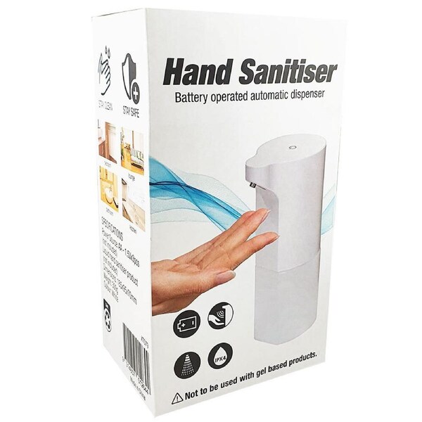 Tomcat Touchless Automatic Liquid/Alcohol Hand Sanitizer Dispenser Hands-Free