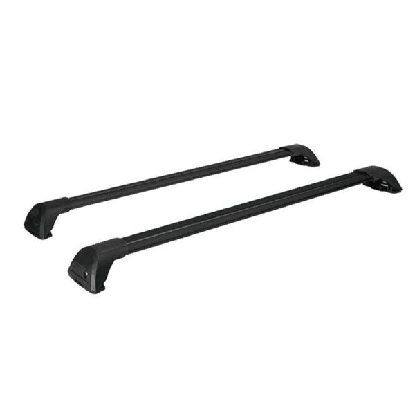 Black Aerodynamic Cross Bar Roof Rack Fit For Ford Territory 2004 - 2016 Lockable