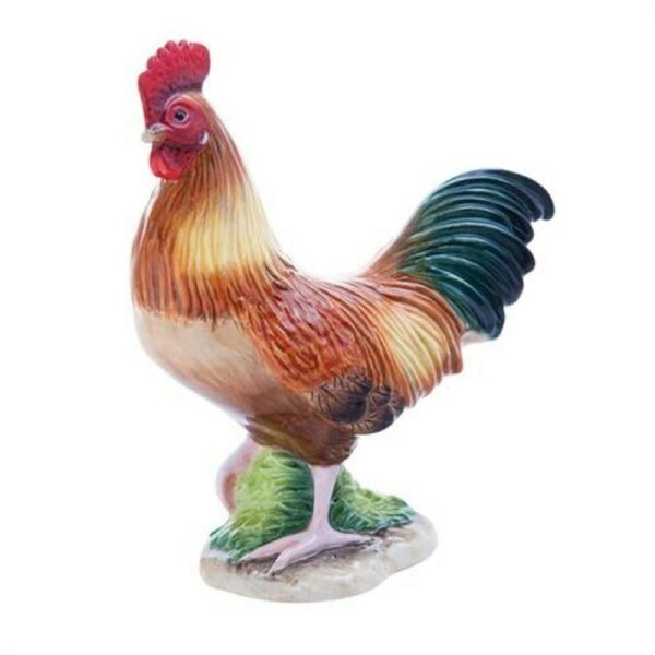 John Beswick - Bird Rhode Island Red Cockerel Rooster Figurine 14cm