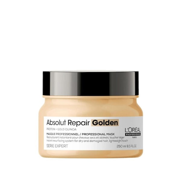 L'Oreal Professionnel Absolut Gold Quinoa + Protein Golden Resurfacing Mask 500ml