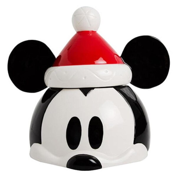 Disney Mickey Mouse Cartoon Moulded Head Cookie Jar