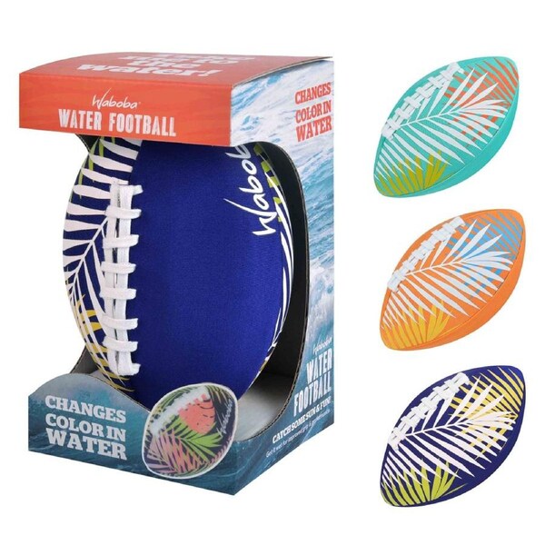 Waboba Beach Water Football 9" Lycra Graphics change colours in the sun