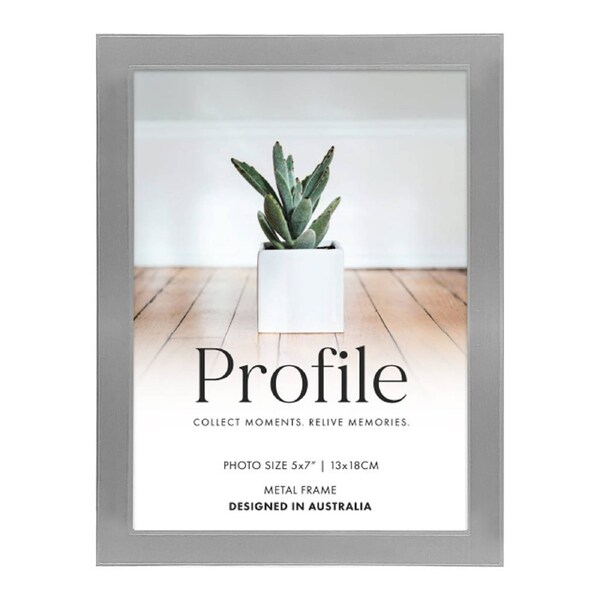 Profile - Eternal 5x7" Photo Frame - Silver