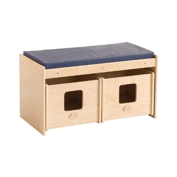 Jooyes Kids Toy Bench With Storage