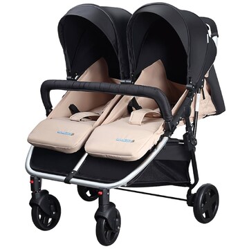 DuoSync Twin Pram Double Pram Twin Stroller Tandem New Born