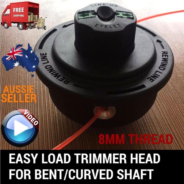 TWISTER BENT/CURVED SHAFT BUMP FEED TRIMMER HEAD WHIPPER SNIPPER BRUSH CUTTER