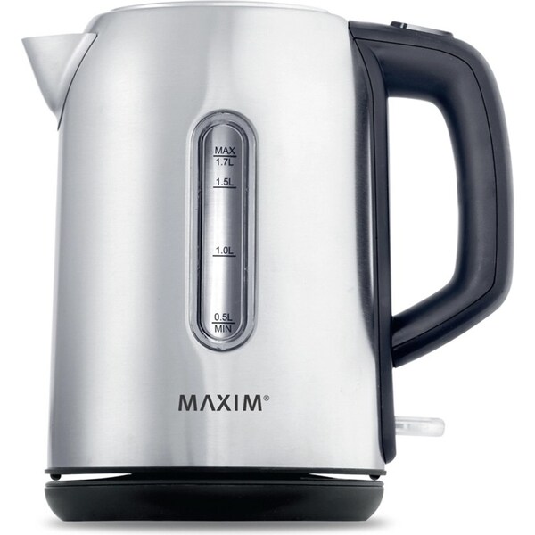 Maxim Kitchenpro 1.7L Stainless Steel Electric Water Kettle Coffee/Tea Boiler