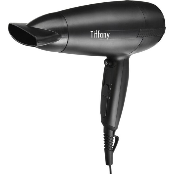Tiffany 2000W Electric Hair Dryer Styling/Blower 3-Heat Speed Hairdryer Black