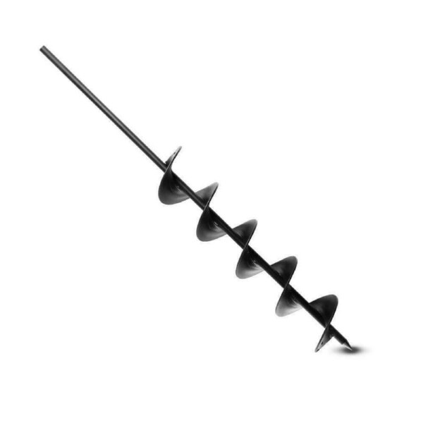 Garden Auger Power Earth Post Hole Digger Planter Drill Bit ?78mm x 620mm 6 blades