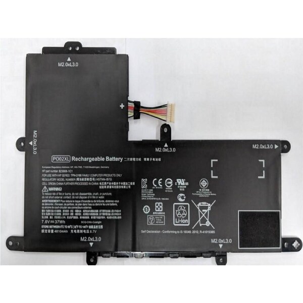 Replacement Battery for HP Stream 11-R 11-R014WM Series 823908-1C1 824560-005 PO02XL