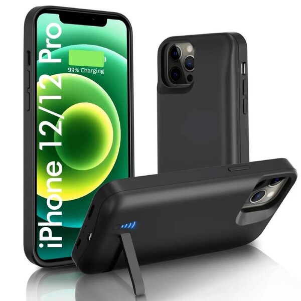 For iPhone 12 Pro Smart Battery Power Bank Charger Cover