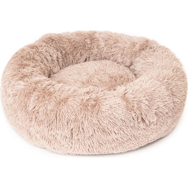Superior Pet Goods 80cm Curl Up Cloud Dog Bed/Sleep Cushion Pumice Large Beige