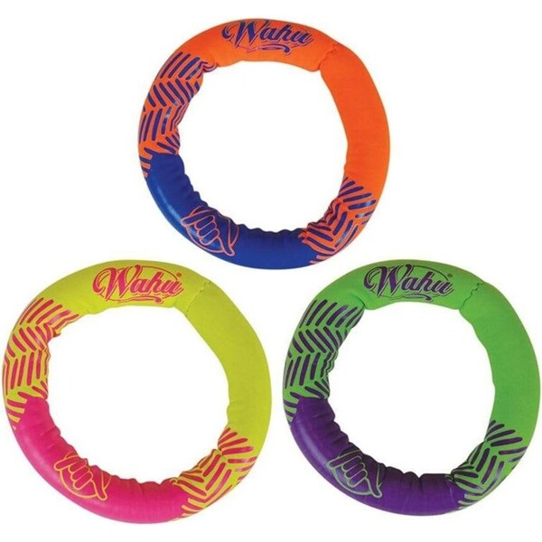 3pc Wahu Underwater 13cm Dive Rings Swimming Pool Water Sports Fun Toy Kids 6y+