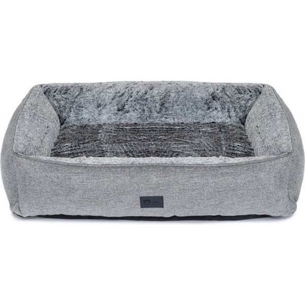 Superior Pet Goods Dog 87cm Bed Ortho Lounger Artic Faux Fur Sleeping Cushion S