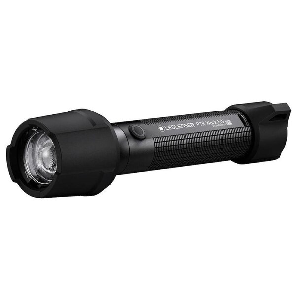 Led Lenser P7R Work UV Rechargeable 1200 Lumen Focusable Torch Flashlight