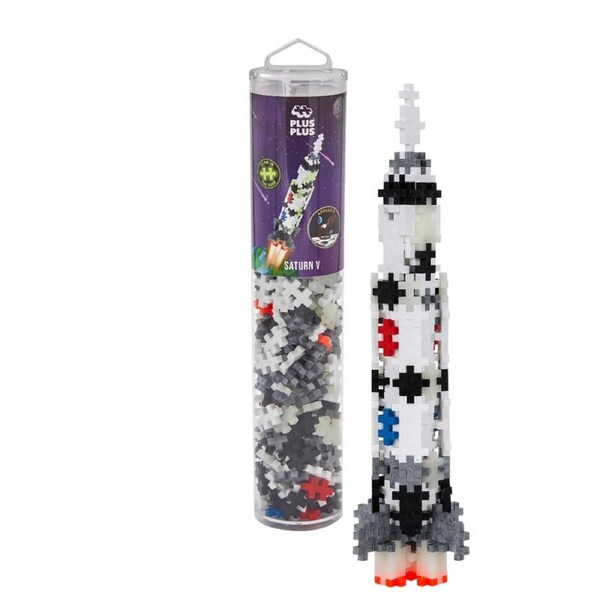 Plus-Plus - Saturn V Rocket - 240pcs Tube