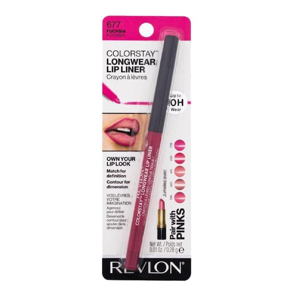Revlon ColorStay Longwear Lip Liner 0.28g 677 FUCHSIA
