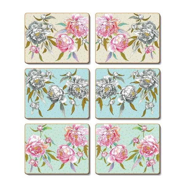 Cinnamon Verona Cork Back Placemats Set 6