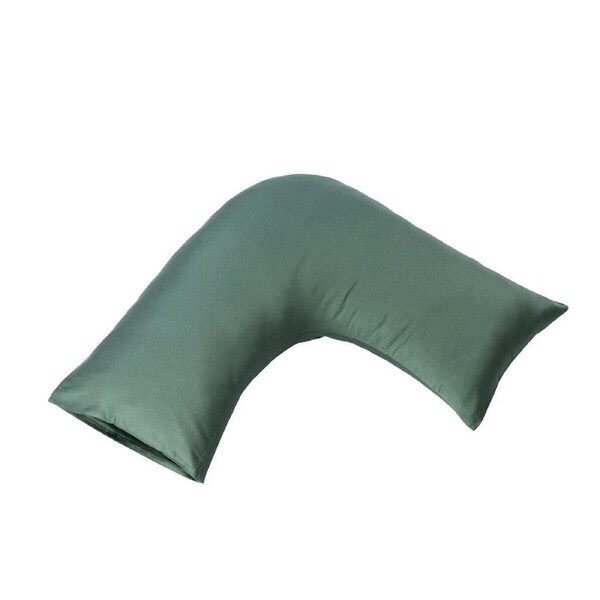 400 Thread Count Forest Green U-shaped Pillowcase