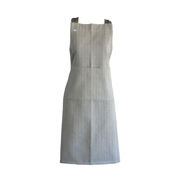 Rans Herringbone Aprons Charcoal