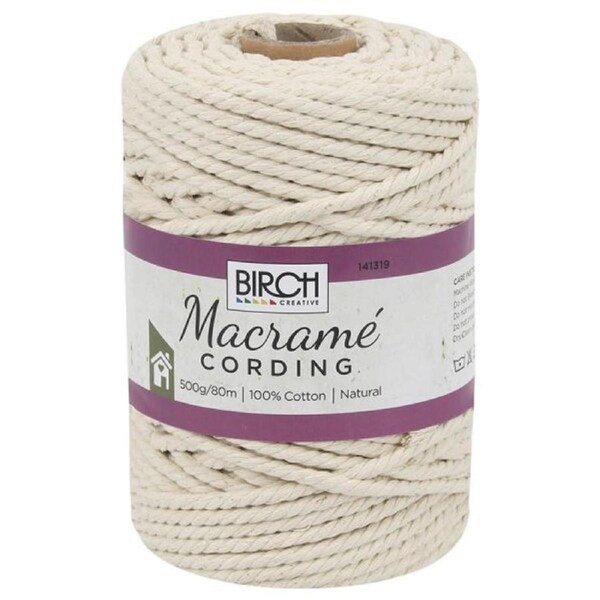 Creative Macrame Cotton Cording Rope 80meters Make Own Wall Hanger