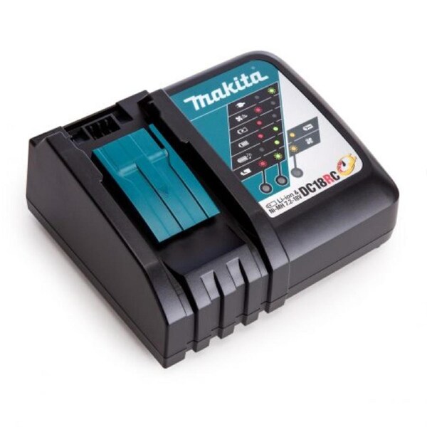 Makita DC18RC 7.2V - 18V Li-Ion LXT Cordless Battery Fast Charger - Unboxed