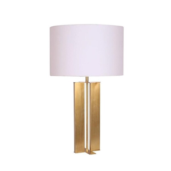 Table Lamp Desk Lamps Bedside Side Light Reading Metal Brushed Gold Lighting Decor