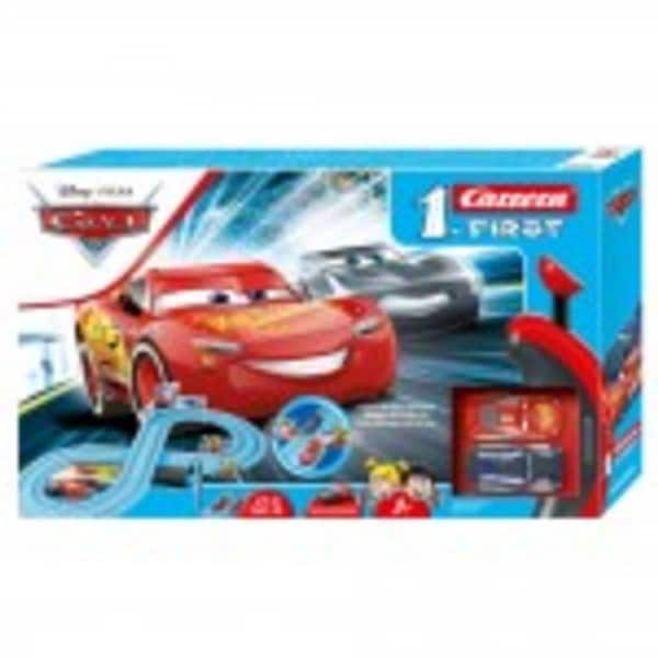 Carrera First Disney Pixar Cars 3 Power Duel Race Slot Car Toy Set 2.4m Kids 3y+