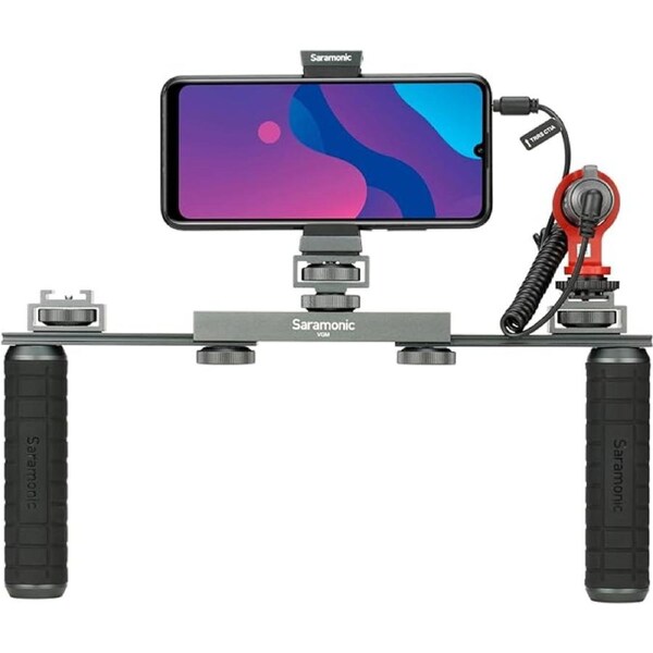 Saramonic VGM Video Kit with Mic & Stabiliser for iPhone, Android & Cameras