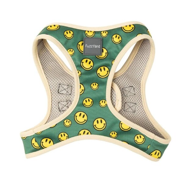 Biggie Smiles Step-In X-Large FuzzYard Dog Harness - 61 to 63cm Neck & 69 to 71cm Chest