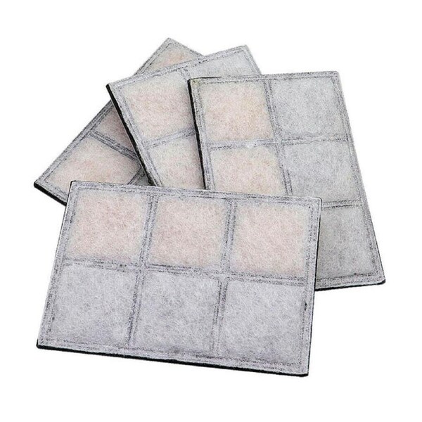 4PK All Fur You Seashell Refill Charcoal Filtered Pet Water Drinking Fountain