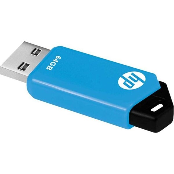 HP Portable USB2.0 v150w 64GB Flash Drive/USB Memory Stick File Data Storage BLU