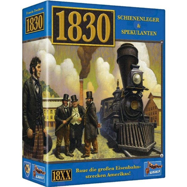 1830 Railways & Robber Barons Board Game