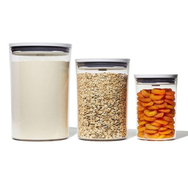 OXO Good Grips POP 2.0 3-Piece Round Canister Set