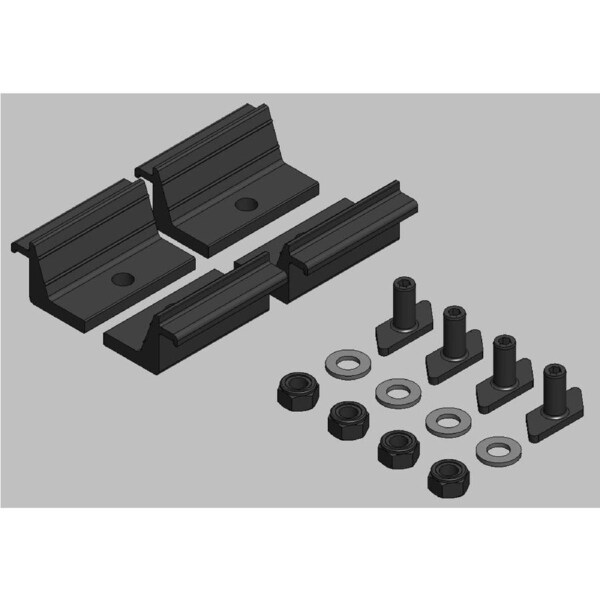 Yakima Rpl Platform Wide Slat Clamp w/T Bolt x4 - 9891003