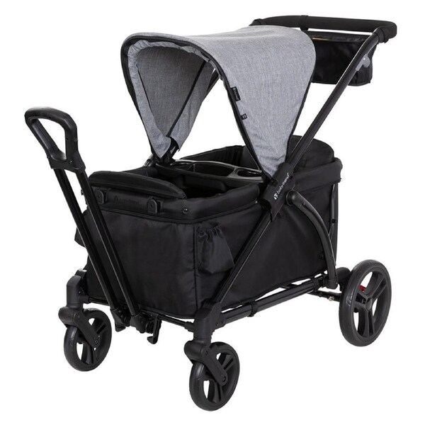 Baby Trend Expedition 2 in 1 Stroller/Pram Wagon w/Canopy Baby Evening Grey