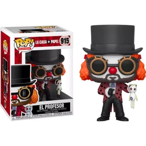 La Casa de Papel (Money Heist) - Professor O Clown Pop! Vinyl #915