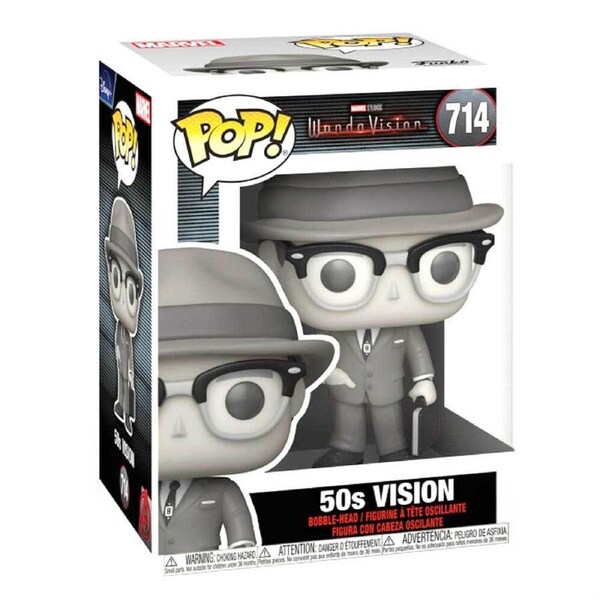 Wandavision - 50's Vision Black & White #714 Pop! Vinyl