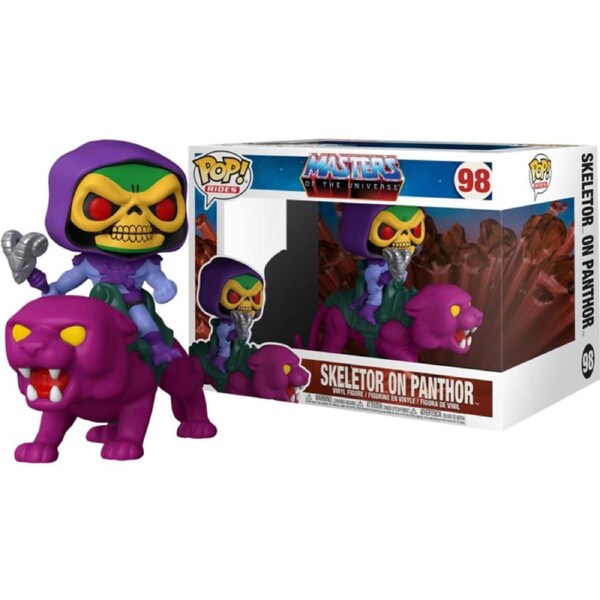 Masters of the Universe - Skeletor on Panthor #98 Pop! Rides Vinyl
