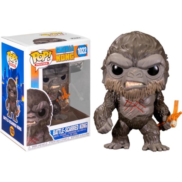 Godzilla vs Kong - Battle-Scarred Kong #1022 Pop! Vinyl