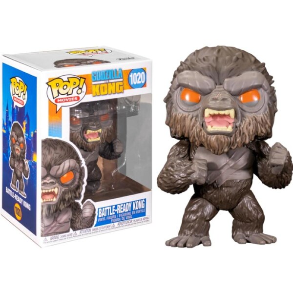 Godzilla vs Kong - Battle-Ready Kong #1020 Pop! Vinyl