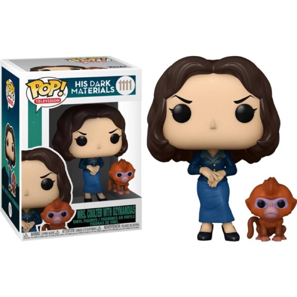 His Dark Materials - Mrs. Coulter with Monkey Daemon #1111 Pop! Vinyl