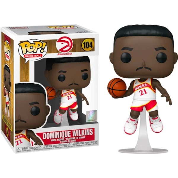 NBA Basketball - Dominique Wilkins?? Atlanta Hawks #104 Pop! Vinyl