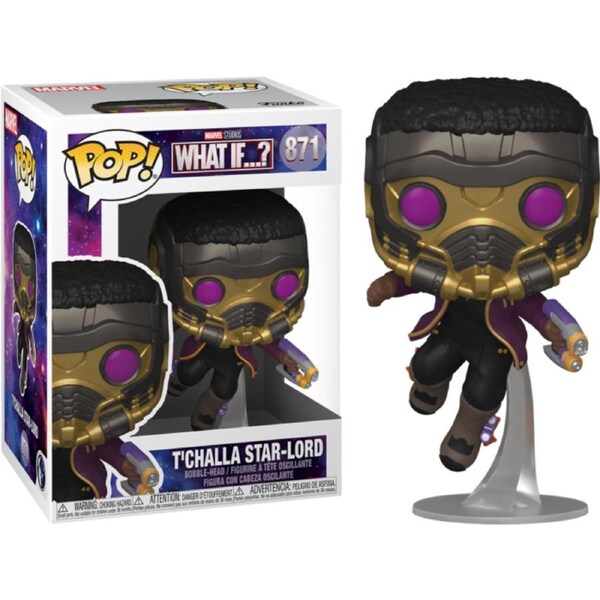 Marvel: What If…? - T’Challa Star-Lord #871 Pop! Vinyl