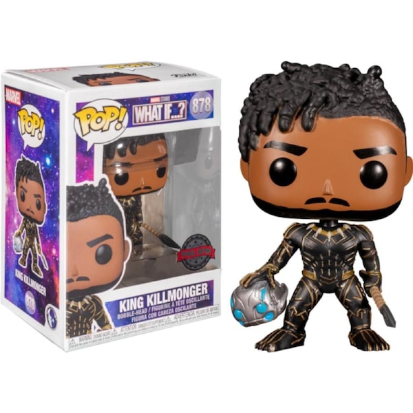 Marvel: What If…? - King Killmonger #878 Pop! Vinyl