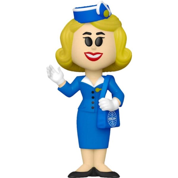 Pan Am - Stewardess Vinyl SODA Figure in Collector Can (International Edition)