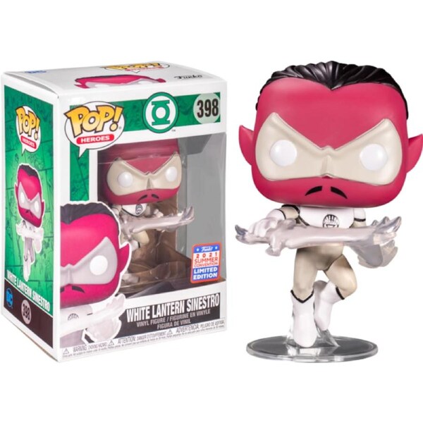 Green Lantern - White Lantern Sinestro SDCC 2021 US Exclusive #398 Pop! Vinyl