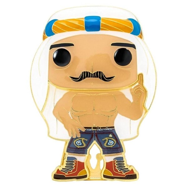 WWE - Iron Sheik 4" Pop! Enamel Pin