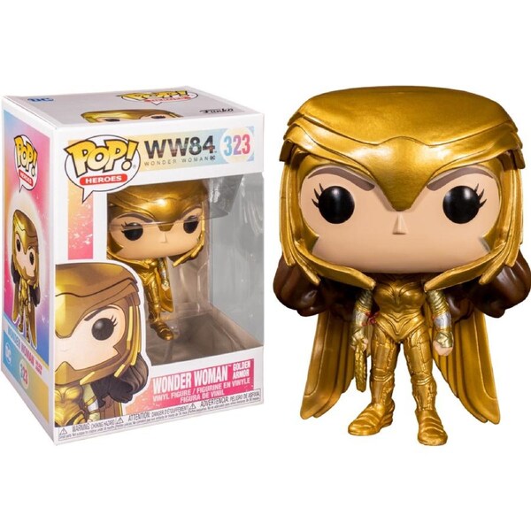 Wonder Woman: 1984 - Wonder Woman Gold Power Pose #323 Pop! Vinyl