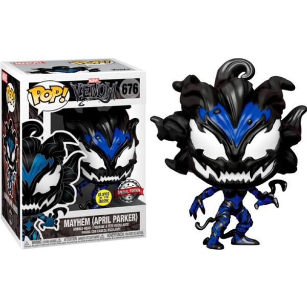Spider-Man - April Parker Mayhem Glow US Exclusive #676 Pop! Vinyl